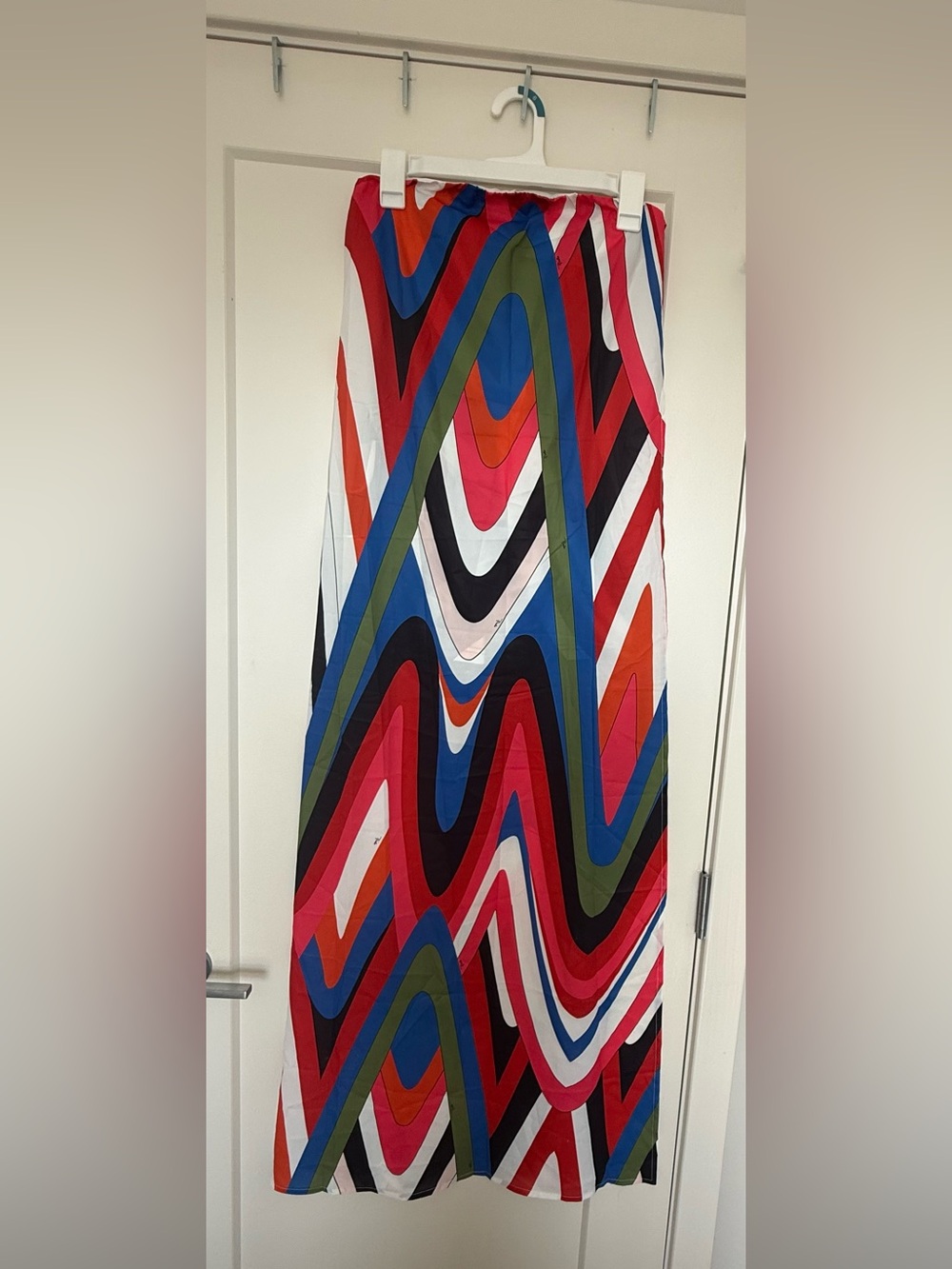 Pucci Inspired Multi-Color Print Romper with Overlay